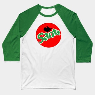 Santa Baseball T-Shirt